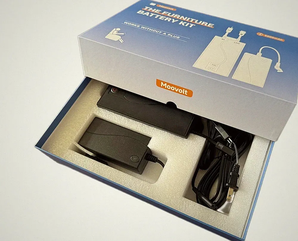 5000mAh Universal Battery for Reclining Furniture, Rechargeable Wireless Power