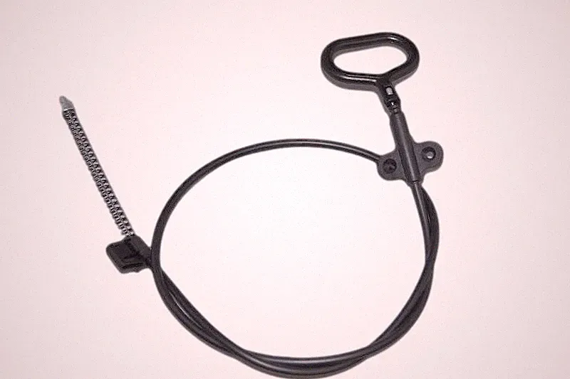 D-Ring Parachute Style Recliner 40.5 inch Cable w 4.75 inch Exp. wire S-Tip