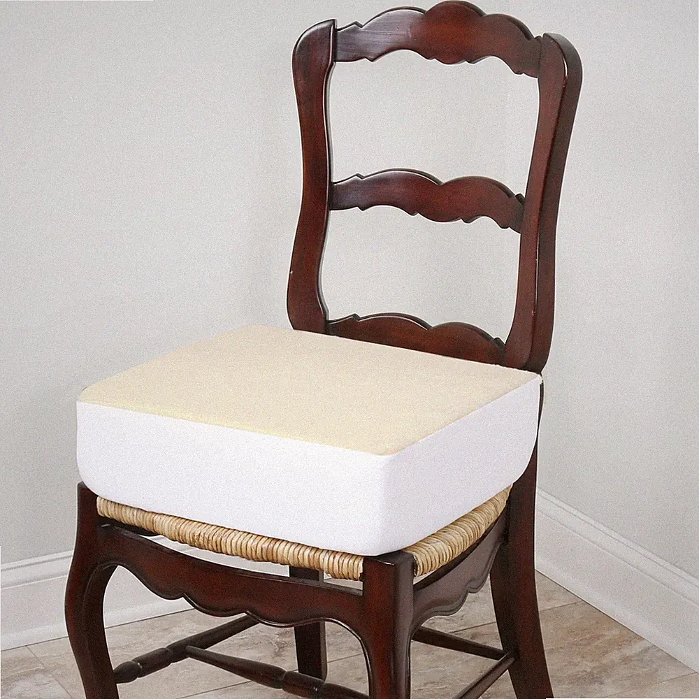 EXTRA WIDE Adult Booster Seat Cushion Foam Pillow Firm Chair Riser Elderly 5"