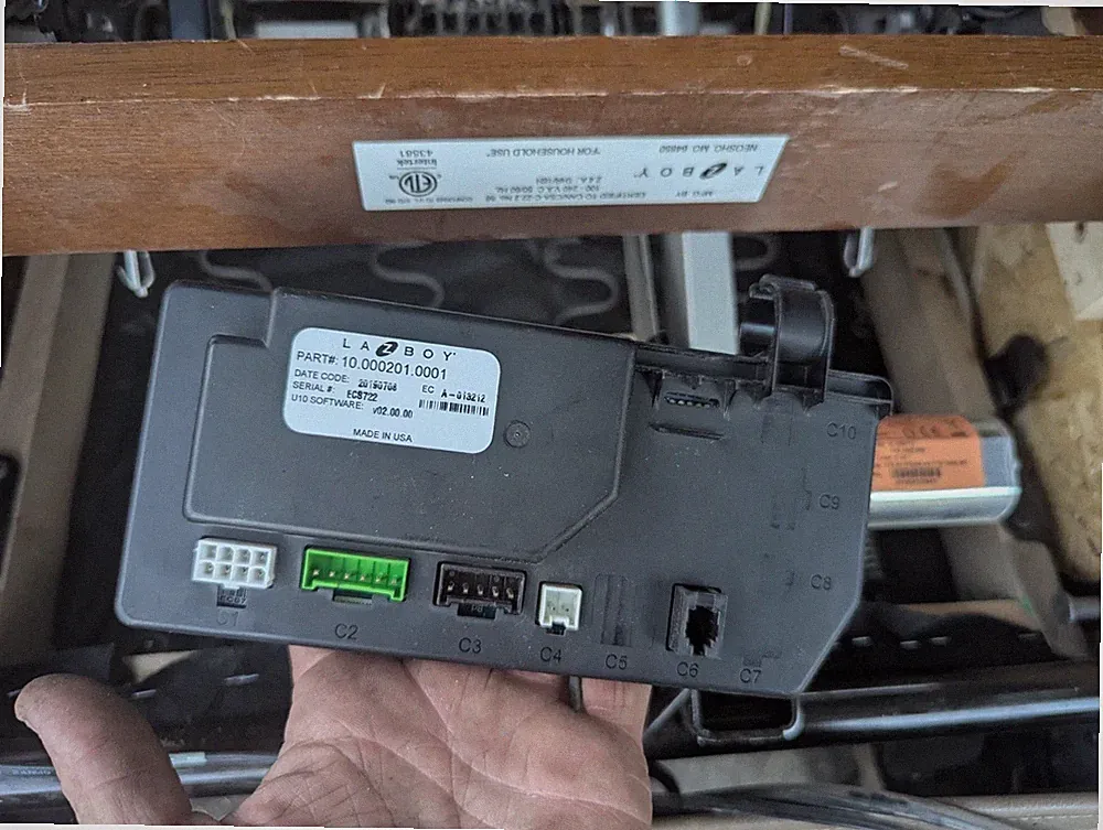 SALE Lazy Boy Motor Remote Panel Control Hub Box 10.000201.0001 La-Z-Boy Recline