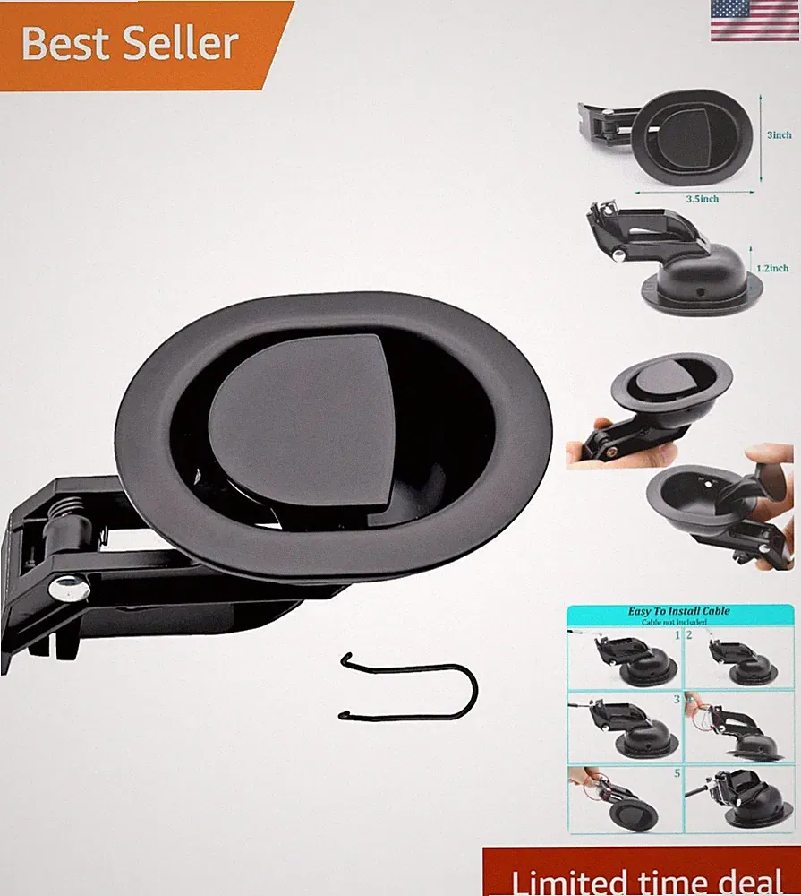 Universal Heavy-Duty Metal Sofa Chair Recliner Release Pull Handle Replacemen...